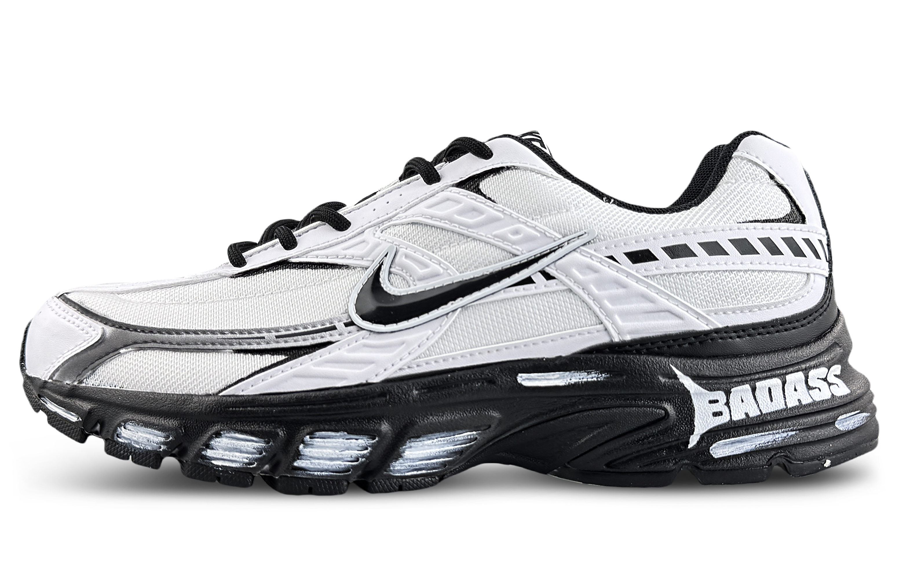 

Nike Кроссовки Initiator с низким верхом, устойчивые к истиранию, мужские, черно-белые