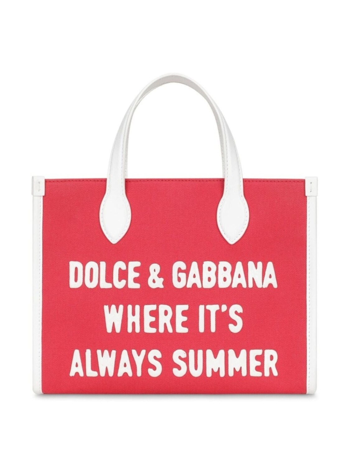 

Dolce & Gabbana сумка-тоут с надписью, розовый