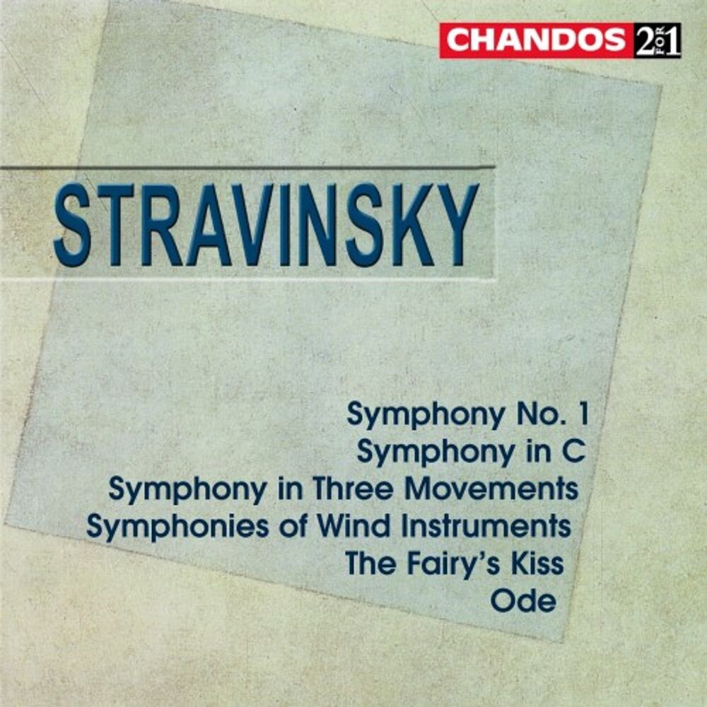 

Диск CD Stravinsky: Symphony No. 1 / Symphony in C / Symphony in Three Movements / Symphonies of Wind Instruments - Igor Stravinsky