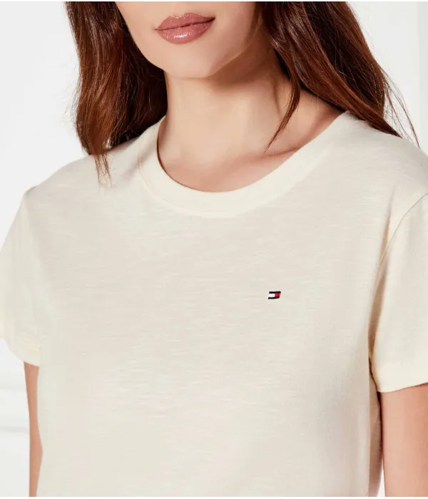 Футболка Slim fit Tommy Hilfiger, белый — фото 4