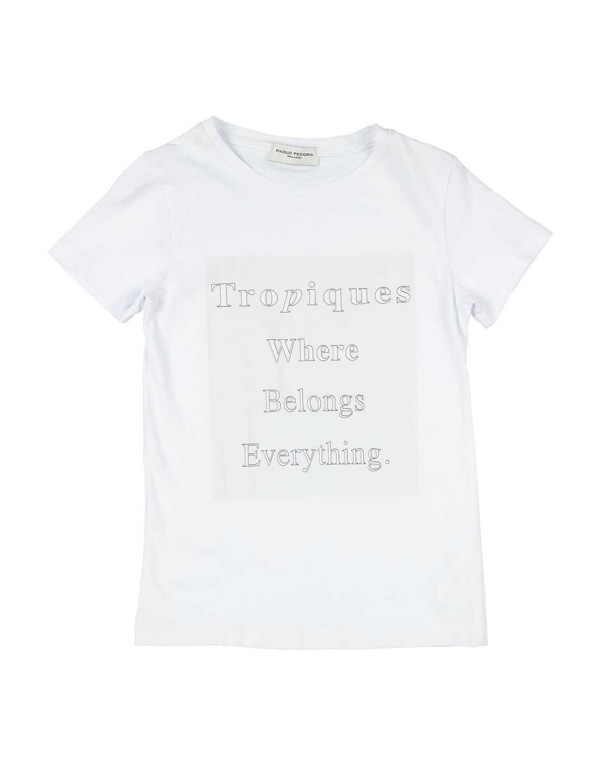 

Футболка Paolo Pecora, белый