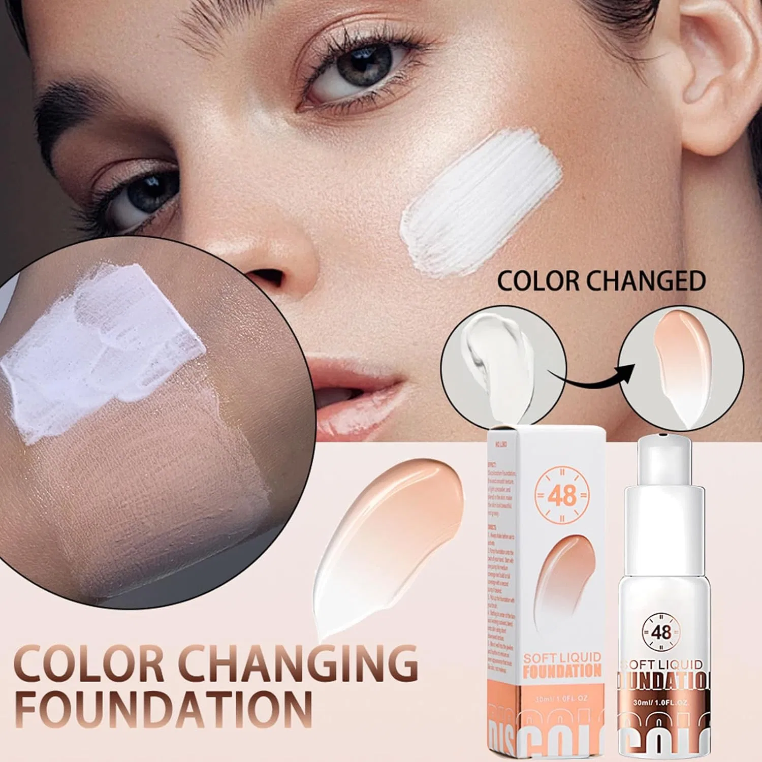 Тональное средство Oil Care Foundation для взрослой кожи, 30 мл, Going Out — фото 2