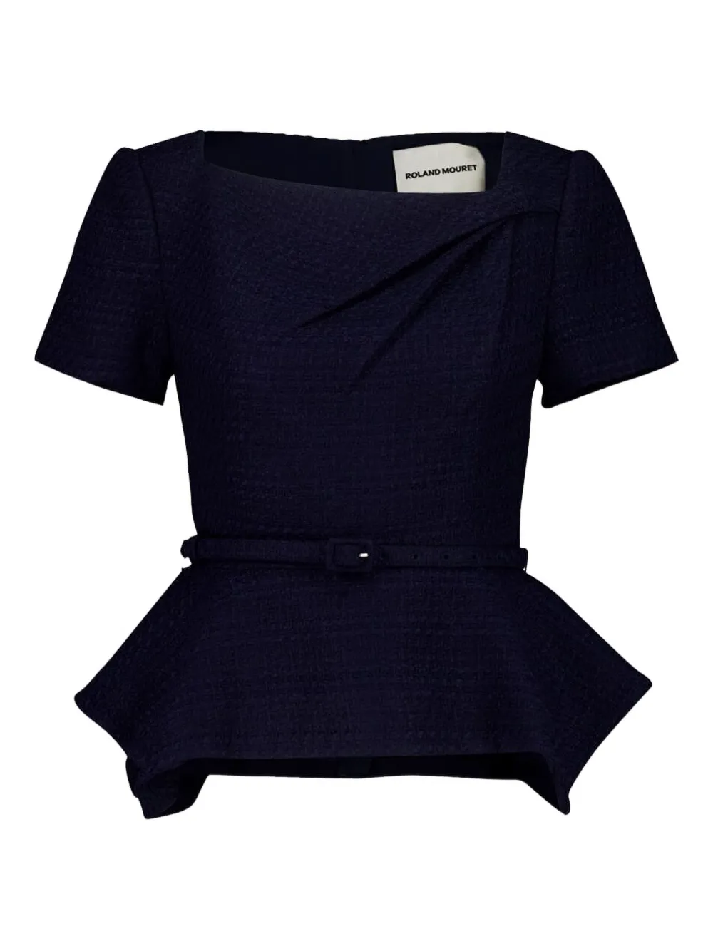 

Топ асимметричного кроя Roland Mouret, синий