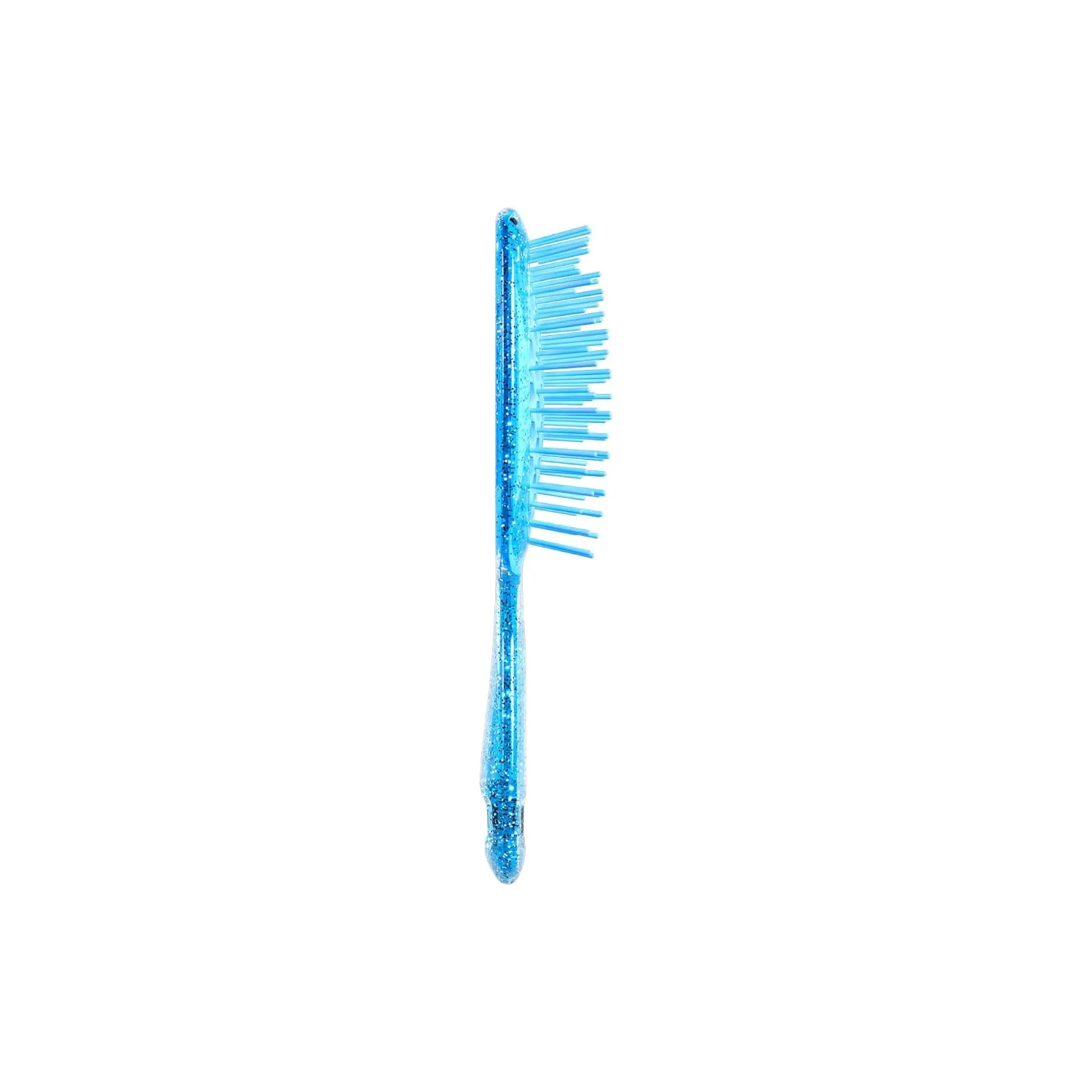 Мини-расческа FHI Heat UNbrush для легкого расчесывания влажных и сухих волос - прочные антистатические щетинки Duoflex, легкая ручка, Sapphire Blue — фото 2