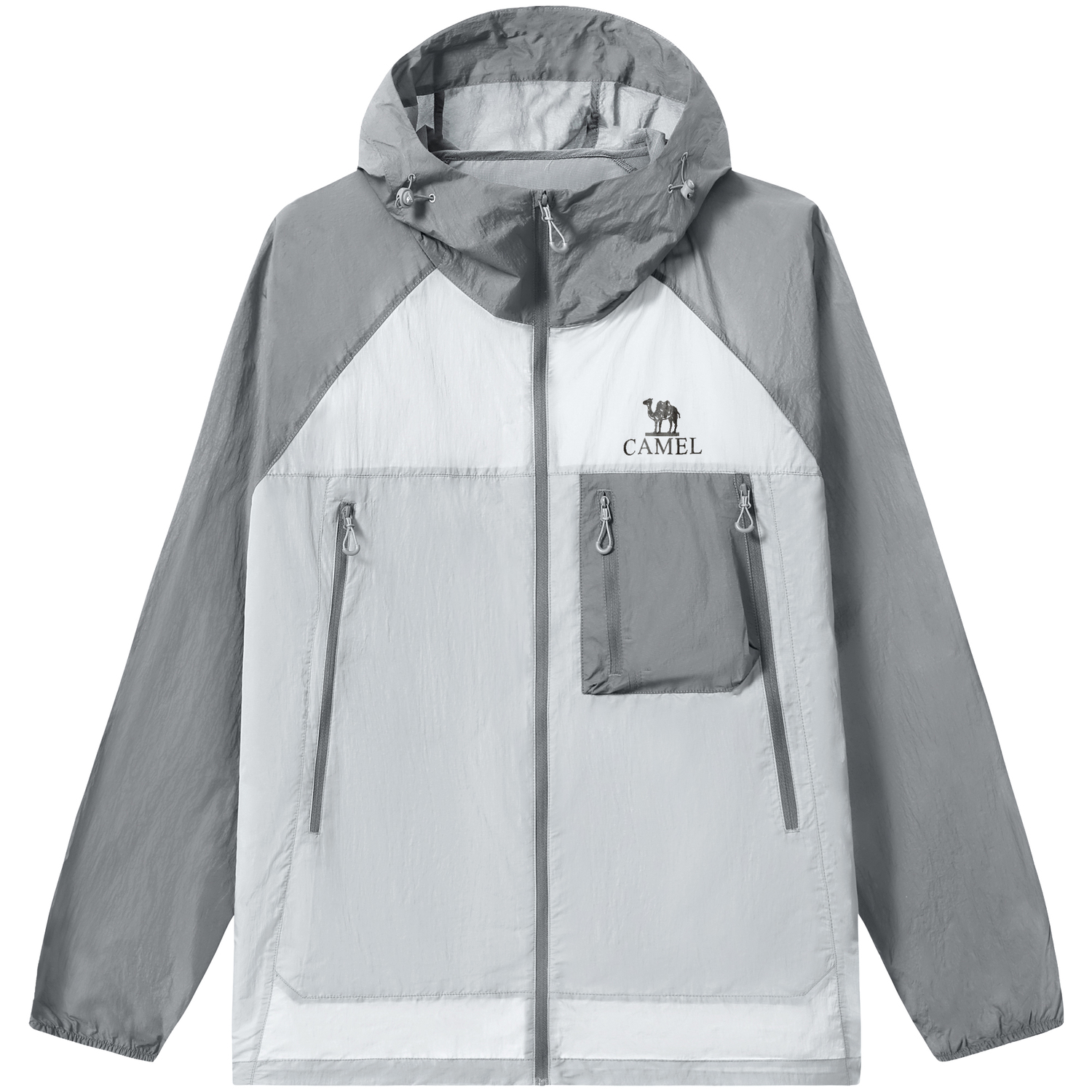 

Одежда для защиты от солнца Unisex CAMEL, glacier серый/recycling серый