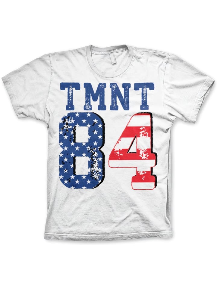 

Футболка TMNT USA 1984 Big Tall T-Shirt белого цвета Teenage Mutant Ninja Turtles, Белый, Футболка TMNT USA 1984 Big Tall T-Shirt белого цвета Teenage Mutant Ninja Turtles
