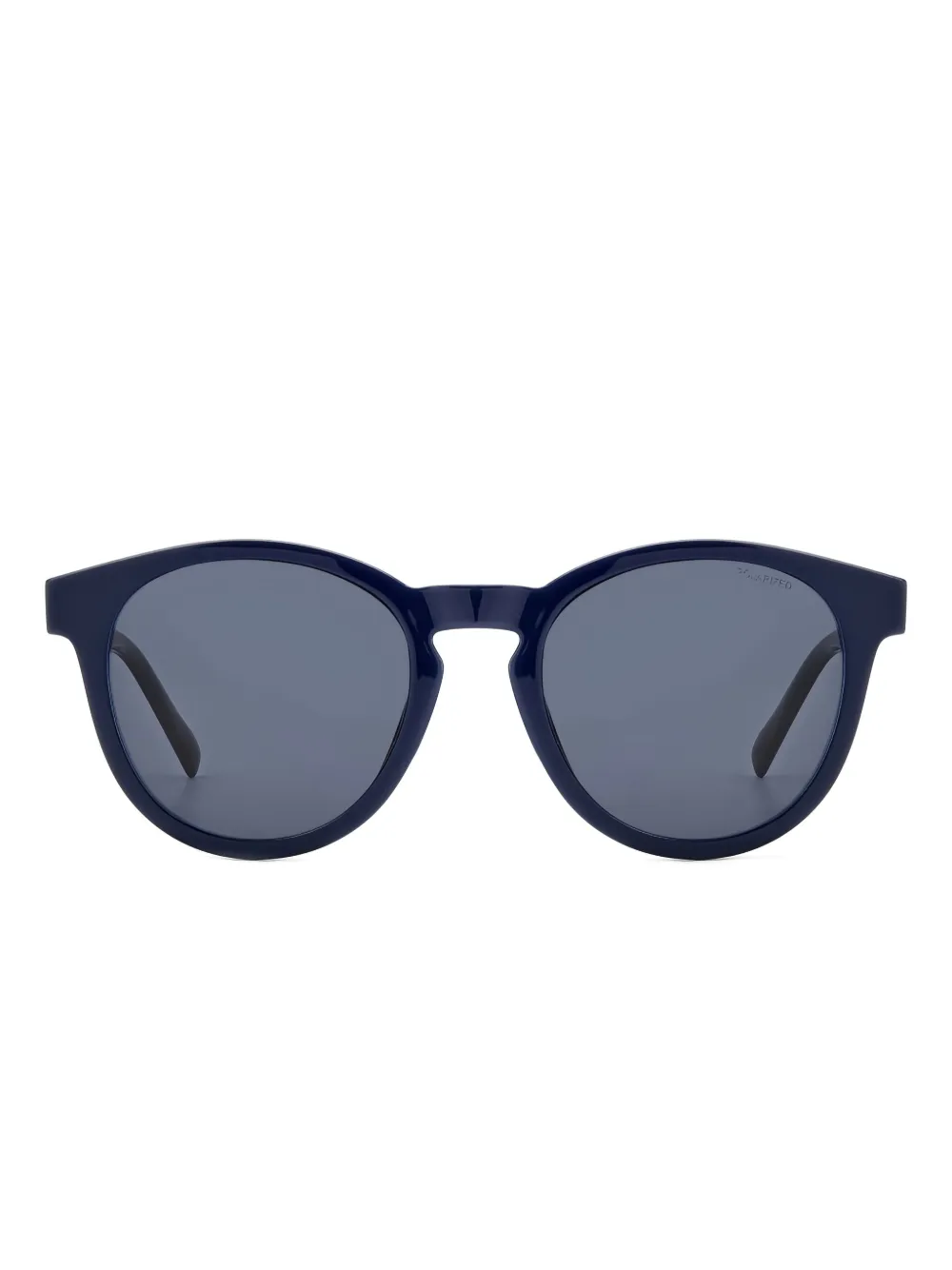 

Солнцезащитные очки с круглой оправой на прищепках Pierre Cardin, синий