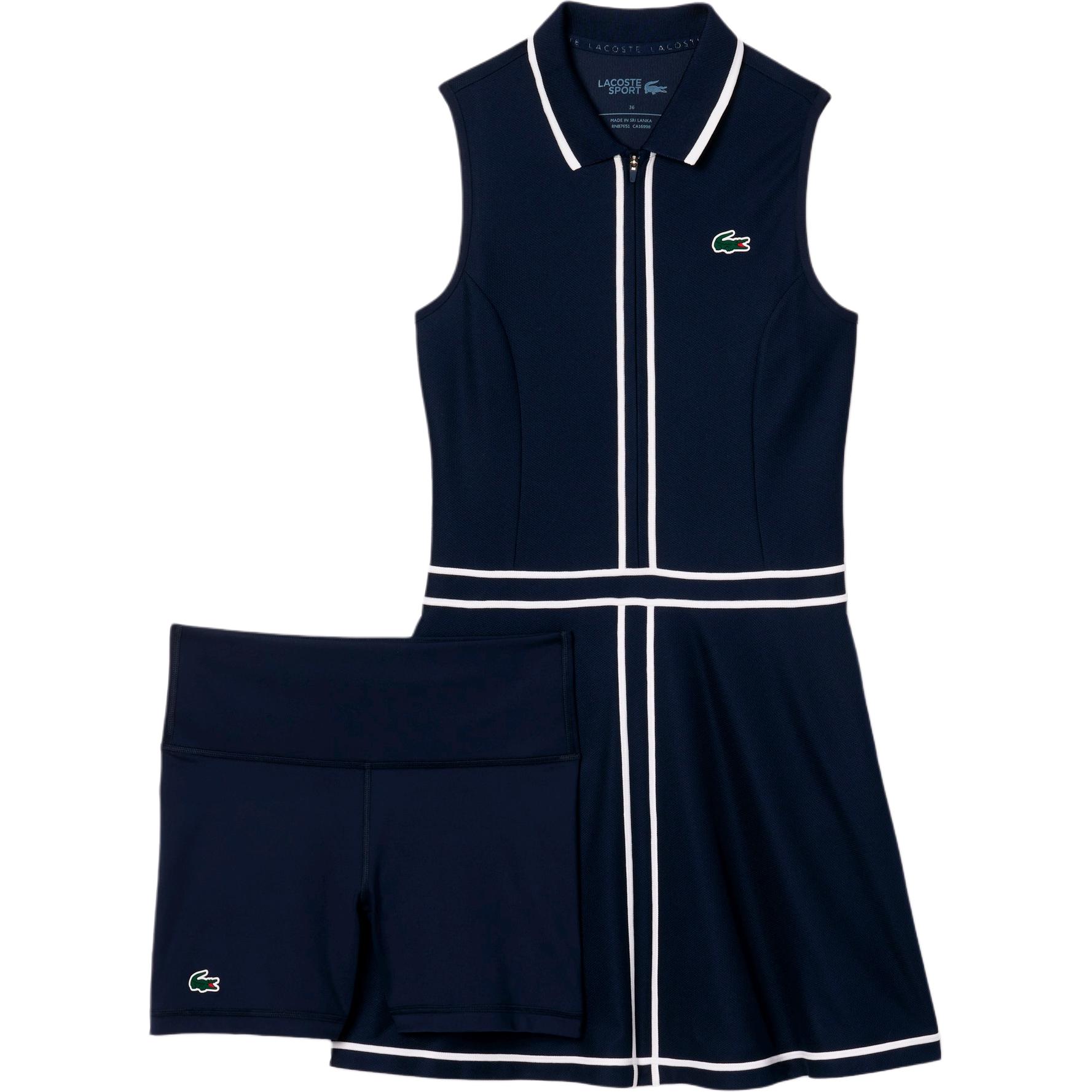

LACOSTE Безрукавное платье Women's Marine Blue