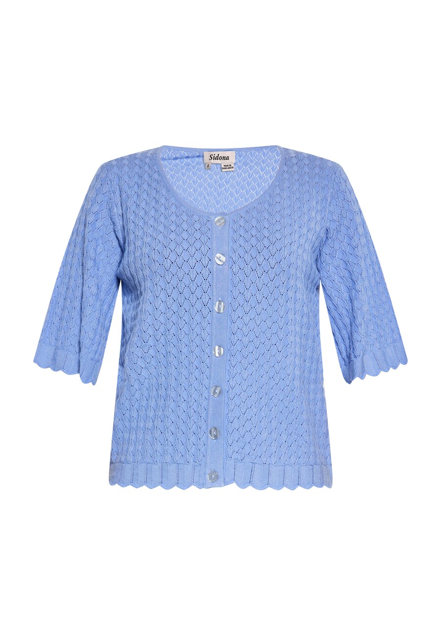 

Вязаный кардиган Sidona Knit Cardigan, дымно-синий