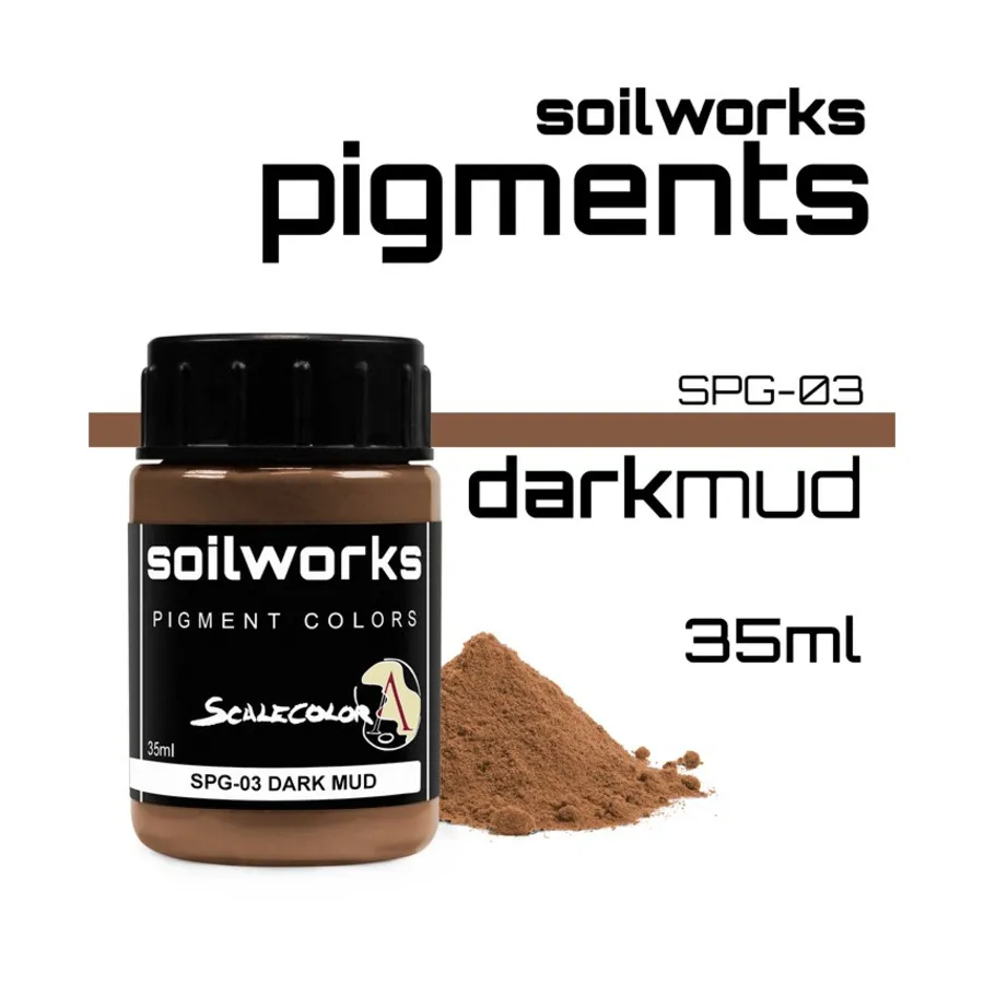 

Темная грязь, Scalecolor - Soilworks Terrain Pigment