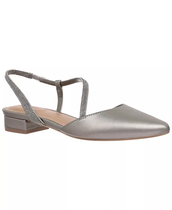 Женские босоножки Sloanee Eve Slingback Style & Co, серебро