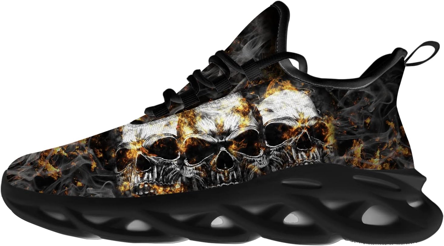 

Кроссовки Ciadoon Skull для женщин и мужчин, для бега по дороге, кросс-тренинга, ходьбы, тенниса, легкие, ретро, подарки для него и нее, желтый/серый