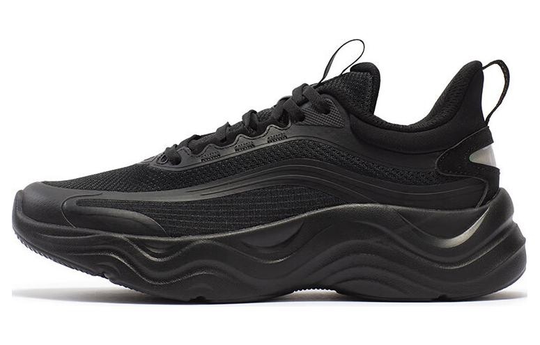 

Кроссовки женские с низким верхом, черные 361°