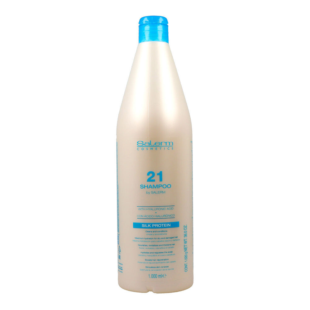 

Увлажняющий шампунь 21 Silk Protein Champú Salerm, 1000 мл