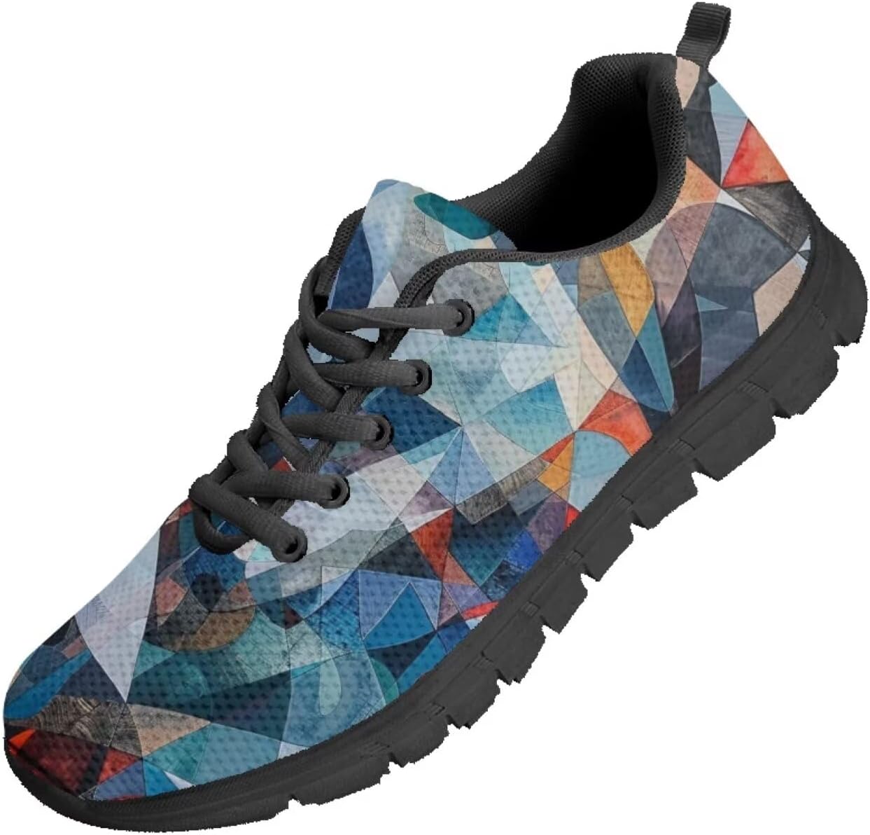 

Кроссовки для бега мужские Funnydude Funny Print, легкие и дышащие, весенние, Geometric