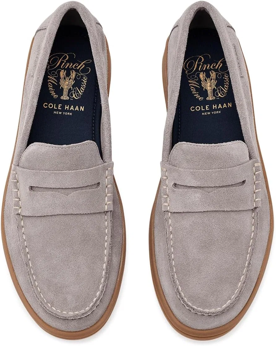 Лоферы Cole Haan, замша Ironstone/резина — фото 2