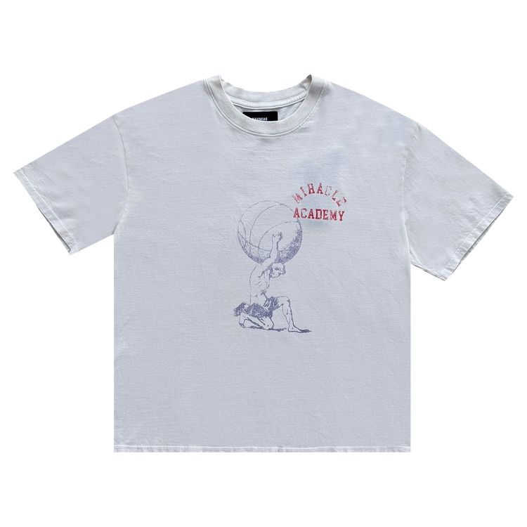

Футболка Nahmias Miracle Atlas Boxy Tee 'Egg White', белый