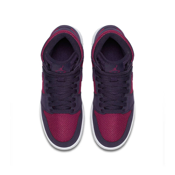 Кроссовки 1 ретро высокие Air Jordan, фиолетовый — фото 4