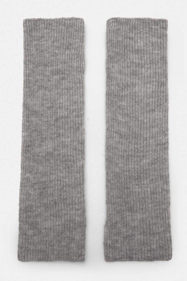 

Длинные варежки Pull And Bear, серый