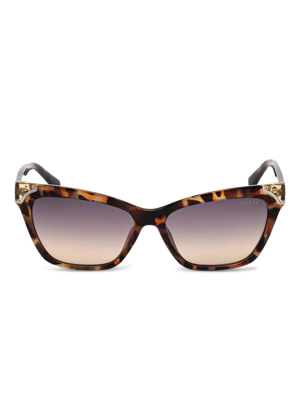 

Солнцезащитные очки в оправе 'кошачий глаз' GUESS EYEWEAR, коричневый