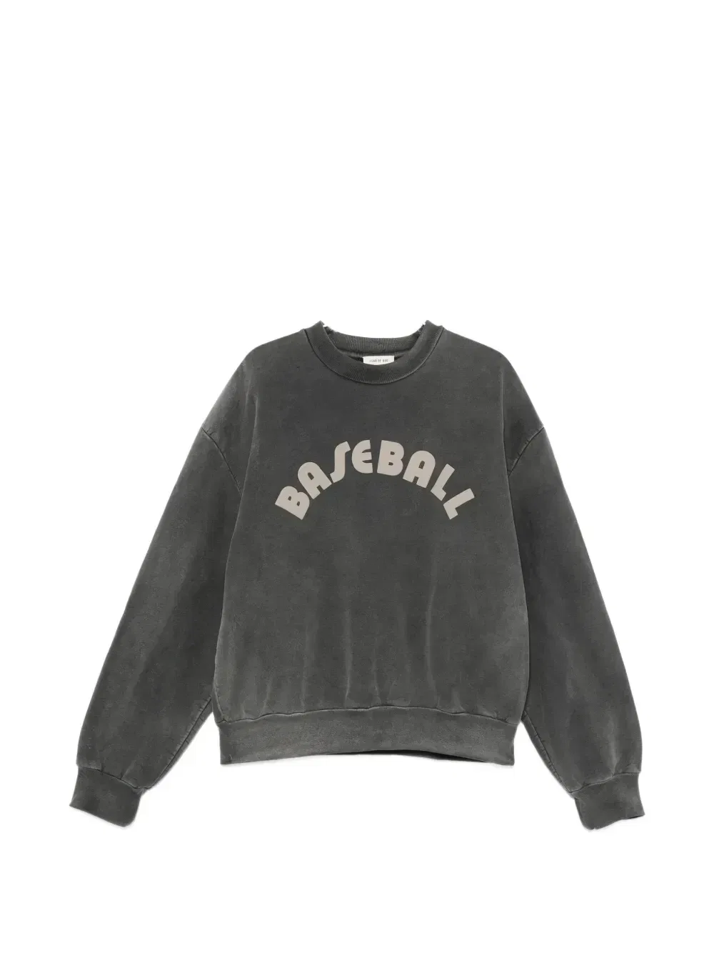 Хлопковый свитер с логотипом Fear Of God, черный