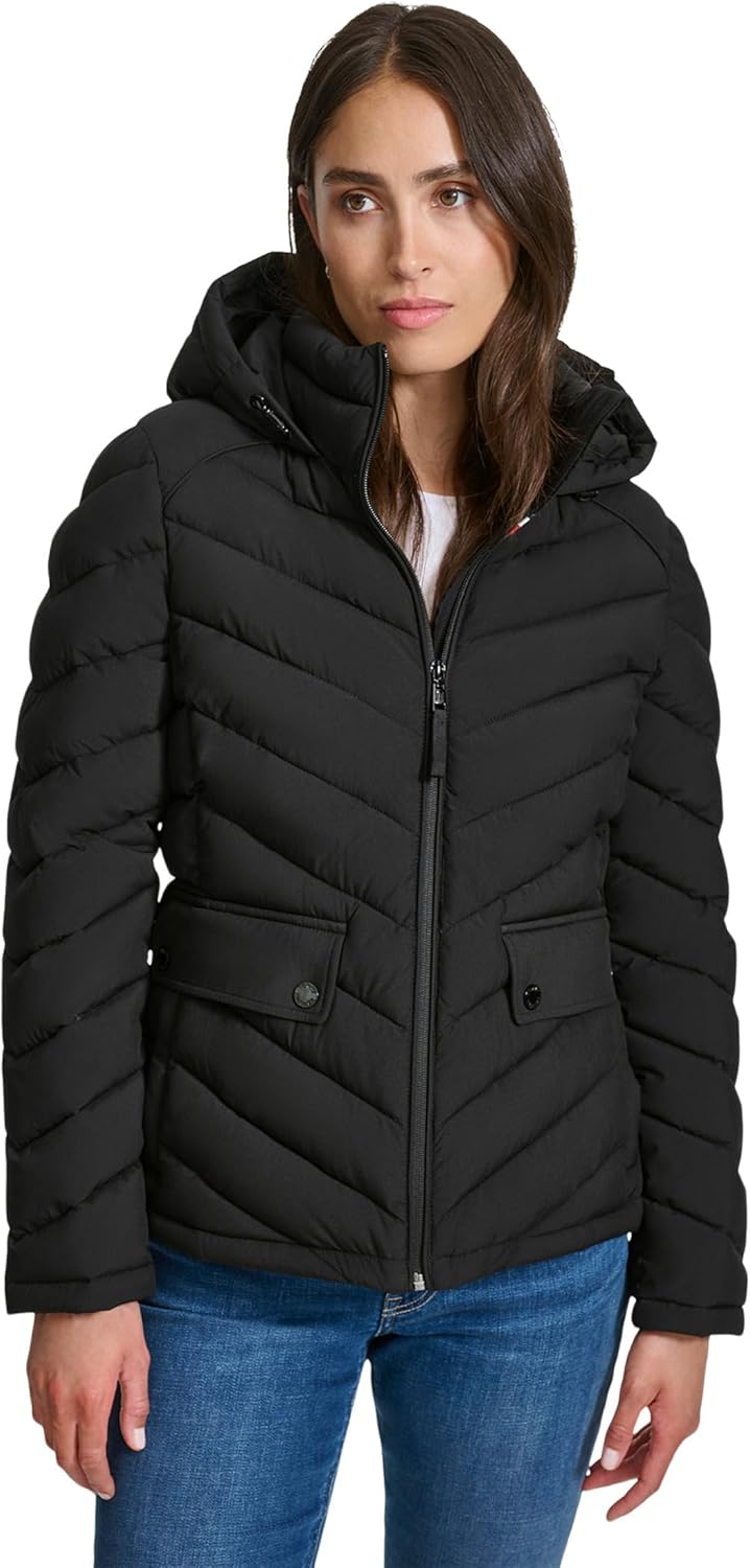 

Женская повседневное легкая куртка Tommy Hilfiger, Black