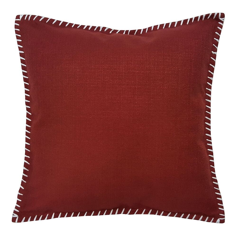 

Домашняя страница Мода Декоративная подушка International Dynasty Whipstitch Home Fashions International, цвет Ruby
