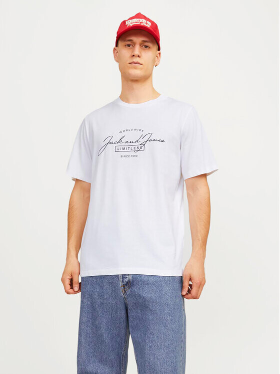 

Футболка стандартного кроя Jack&Jones, белый