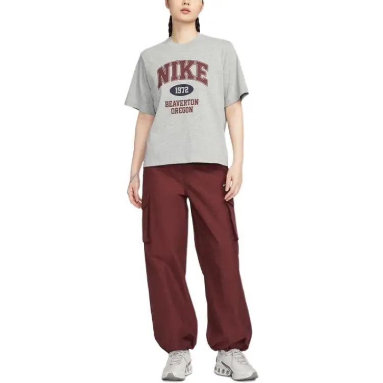 Футболка Sportswear Regular женская серая Nike, серый — фото 4