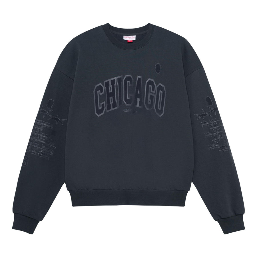 

Худи Mitchell & Ness x NBA Chicago Bulls Sweatshirt 'Dark Grey', серый