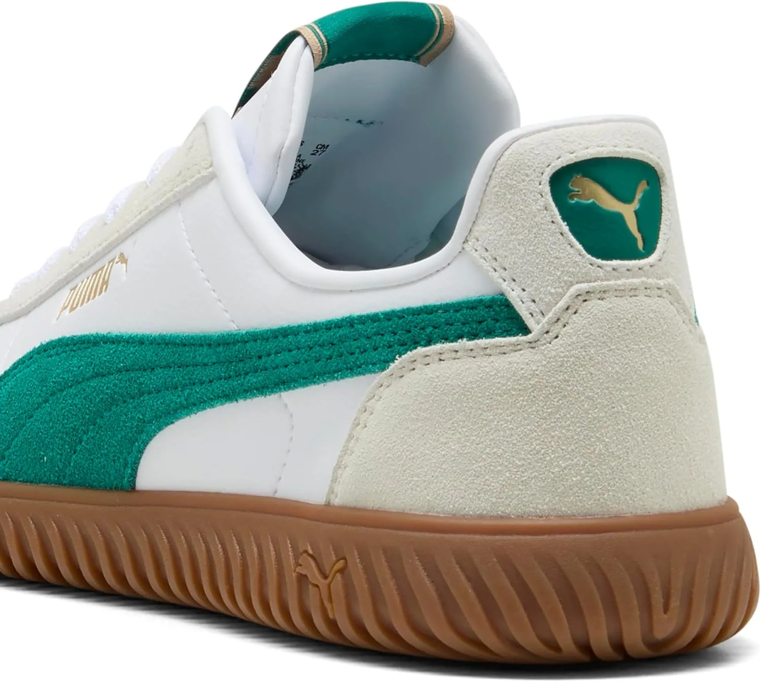 Кроссовки Puma Unisex PUMA Club Kayzer OG, белый/зеленый — фото 2