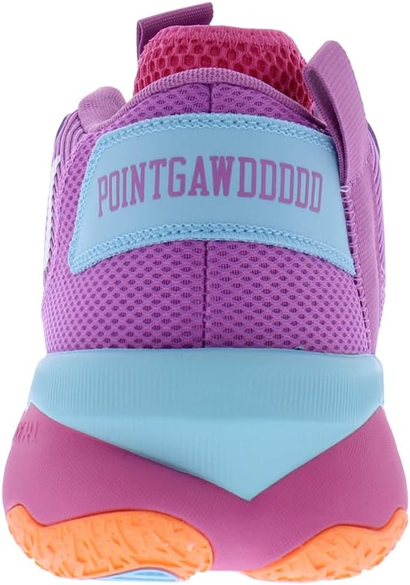 Кроссовки Adidas для взрослых унисекс Dame 8, фиолетовый/голубой — фото 3