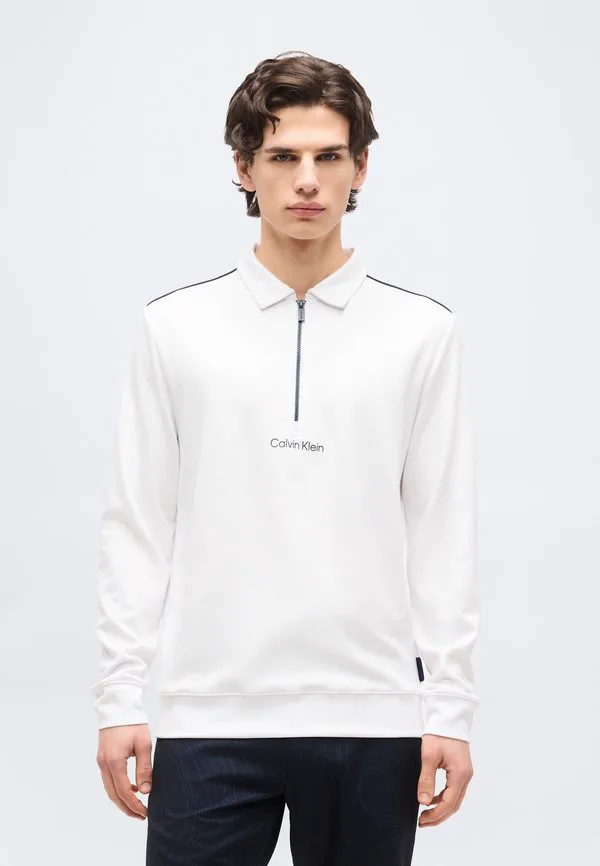 

Толстовка rossmore с воротником и застежкой-молнией до середины груди Calvin Klein Golf, White, Белый, Толстовка rossmore с воротником и застежкой-молнией до середины груди Calvin Klein Golf, White