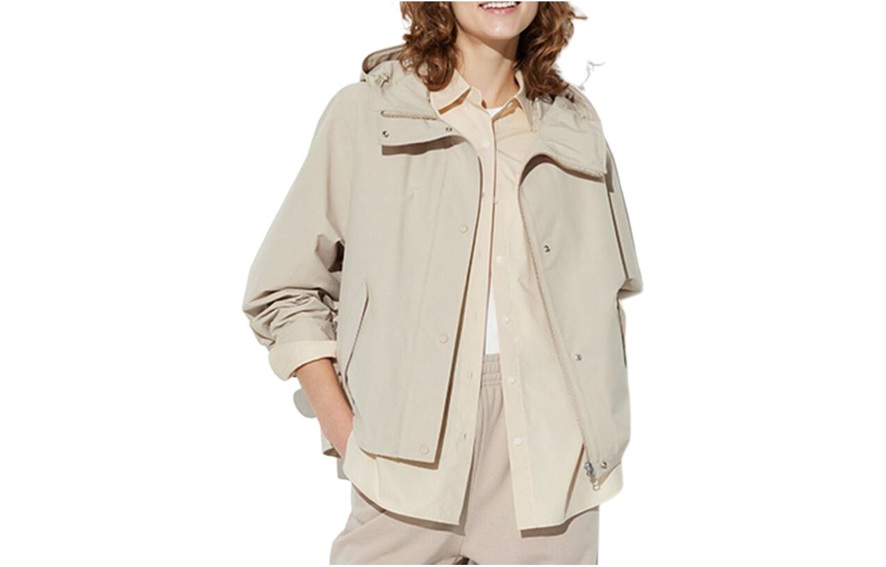 

Дубль Куртка женская миндально-желтая Uniqlo