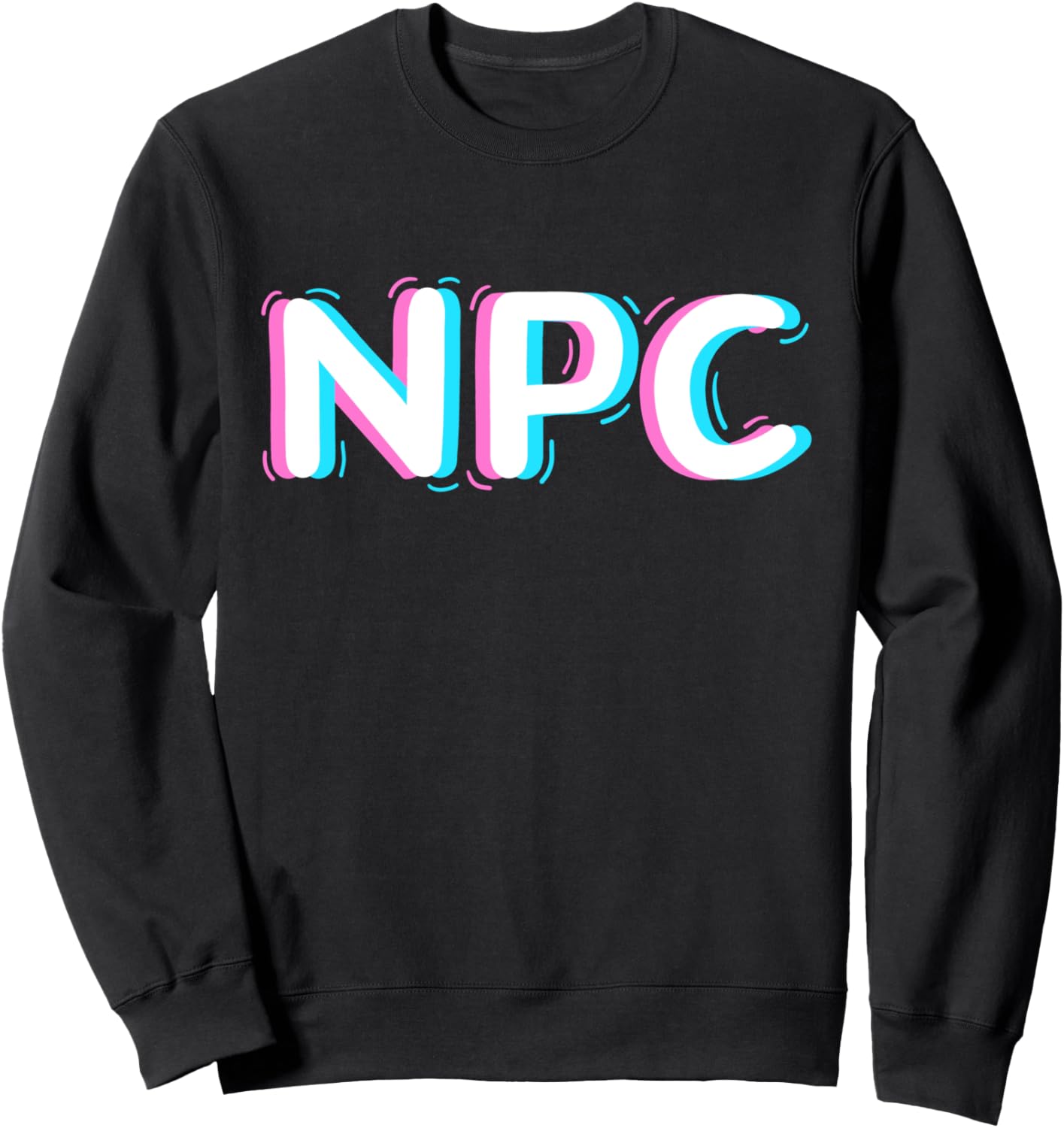 

Забавная толстовка с изображением неигрового персонажа (NPC) для ролевых игр, отаку, мужчин, женщин и детей Rpg Gamer Quest Gear, черный