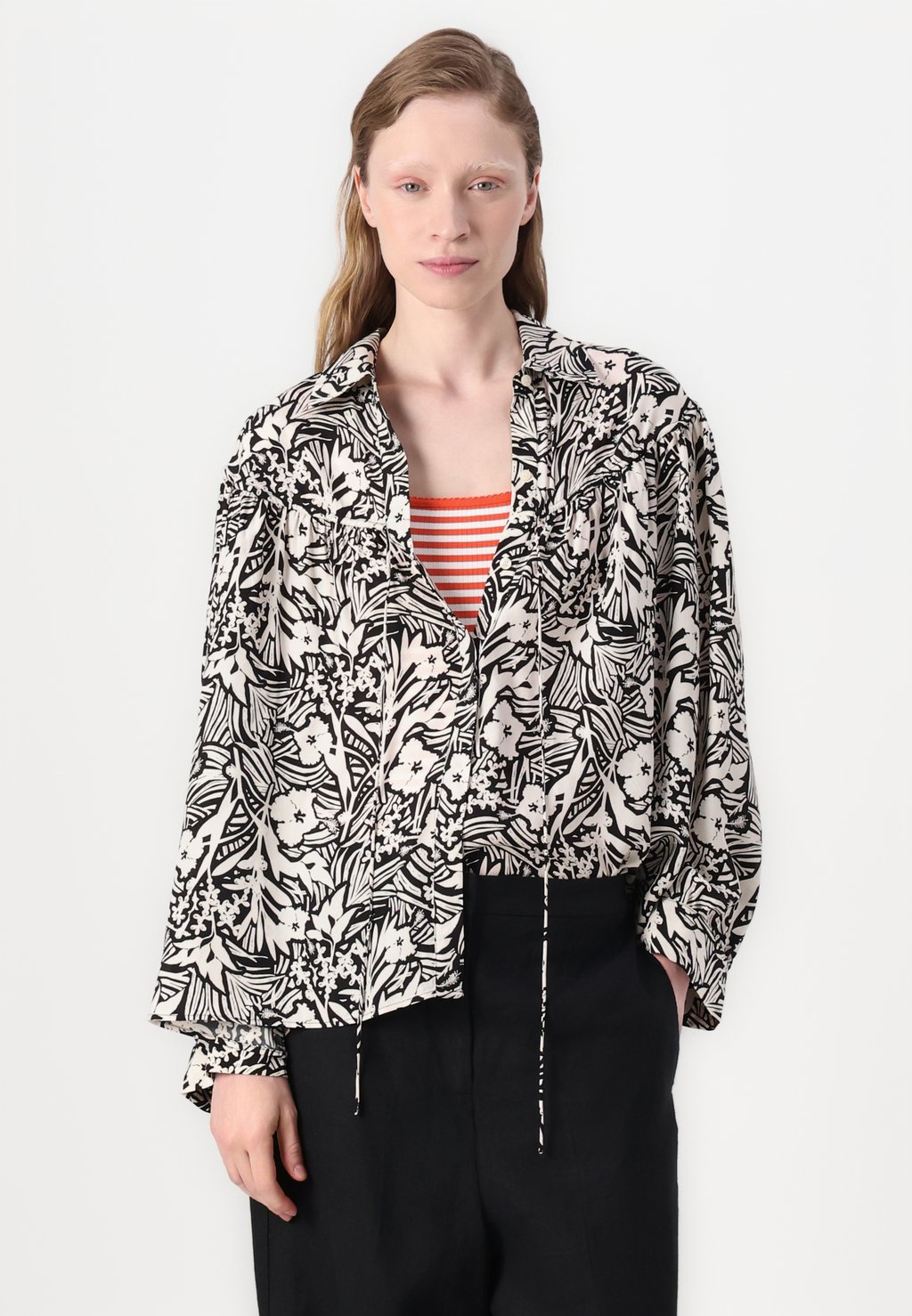 Блузка на пуговицах BLOUSE Tommy Hilfiger, белый — фото 4