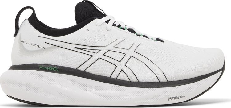 

Кроссовки Gel Nimbus 25 'White Black Green', белый