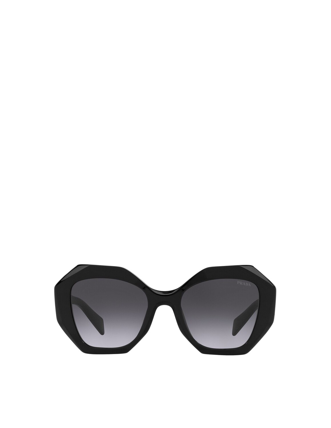 

Солнцезащитные очки оверсайз PR 16WS 1AB5D1 Prada, цвет Black, Grey Gradient