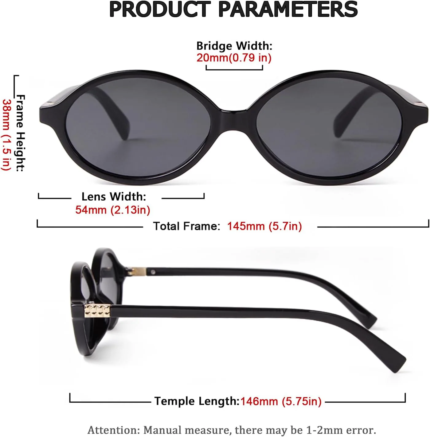 

Солнцезащитные очки JUDOO в стиле ретро, ​​прямоугольные, для женщин и мужчин, узкие, винтажные, квадратные, прямоугольные, тонкие, милые, Black Oval Frame/Grey Lens