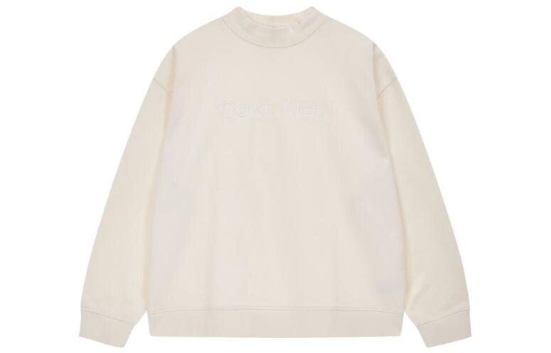 

Толстовка мужская цвета слоновой кости Calvin Klein, слоновая кость