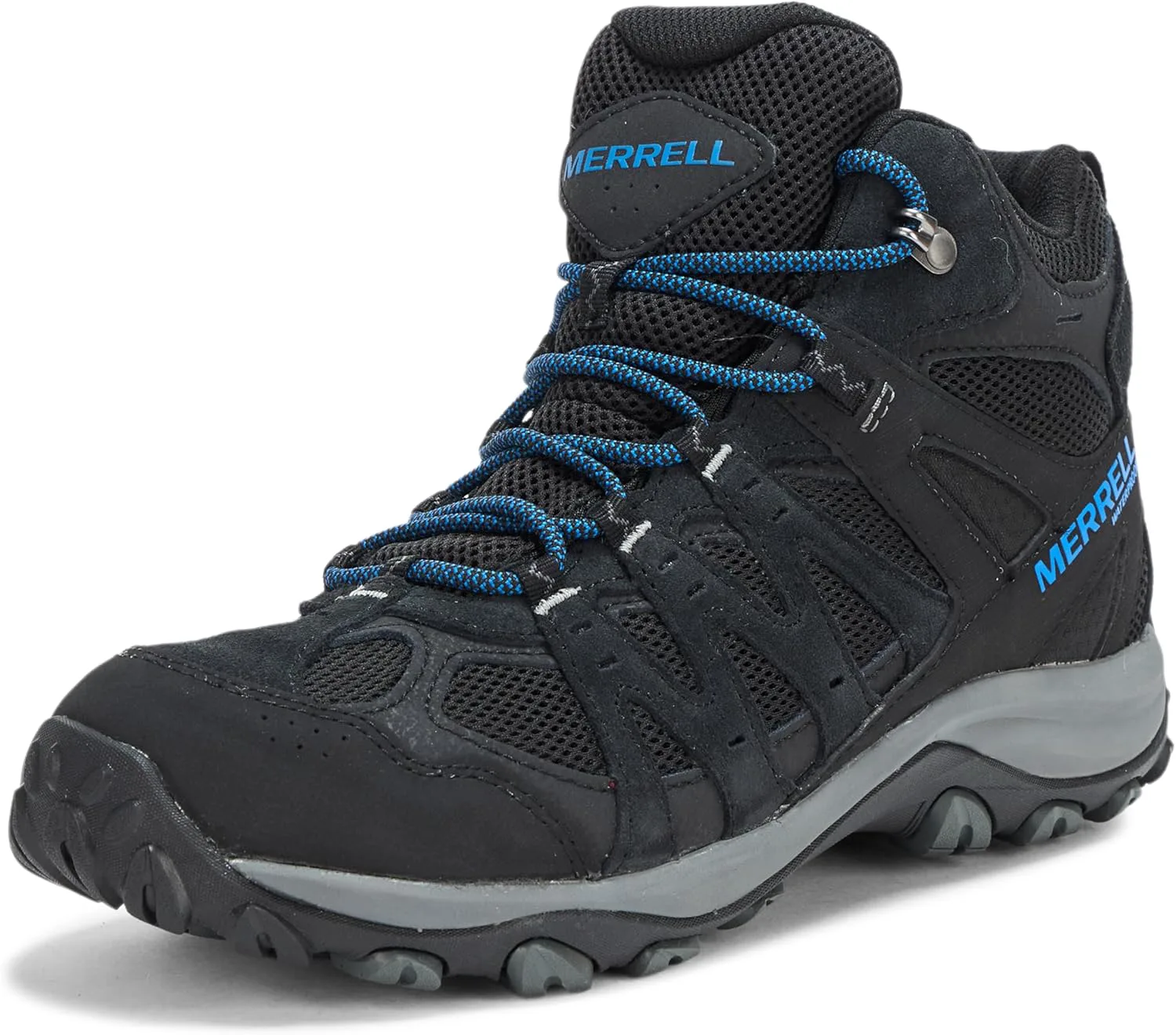 Мужские водонепроницаемые походные ботинки Merrell Accentor 3 Mid, черный — фото 2