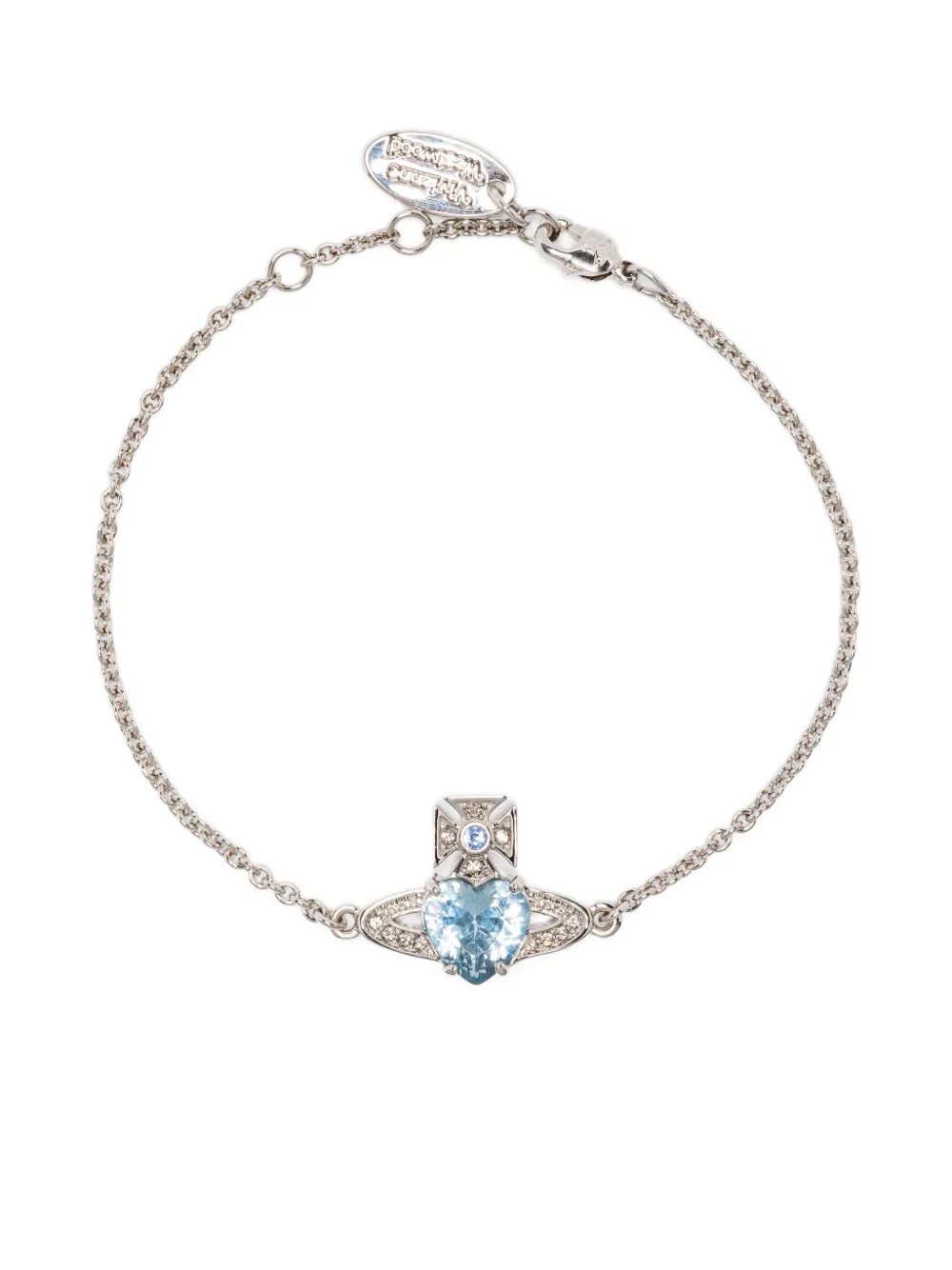 

Браслет с декором Orb Vivienne Westwood, серебяный