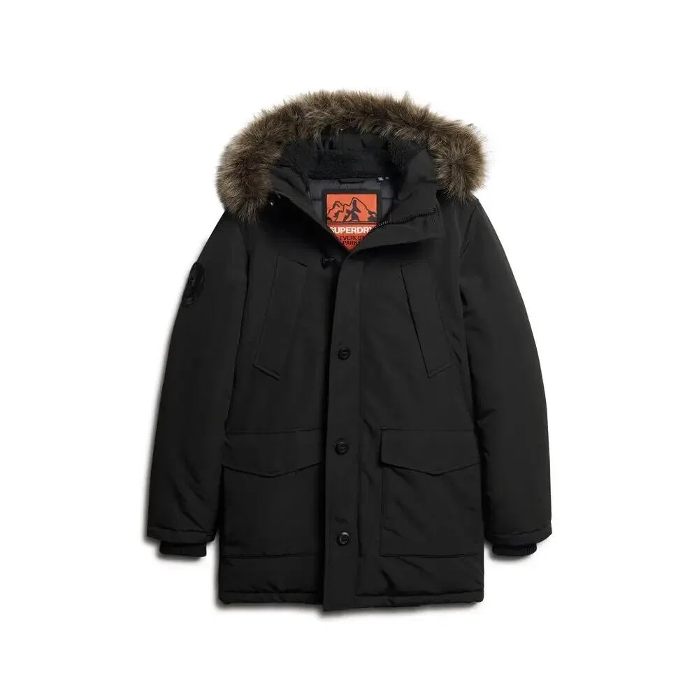 Женская парка с капюшоном и искусственным мехом Superdry Everest