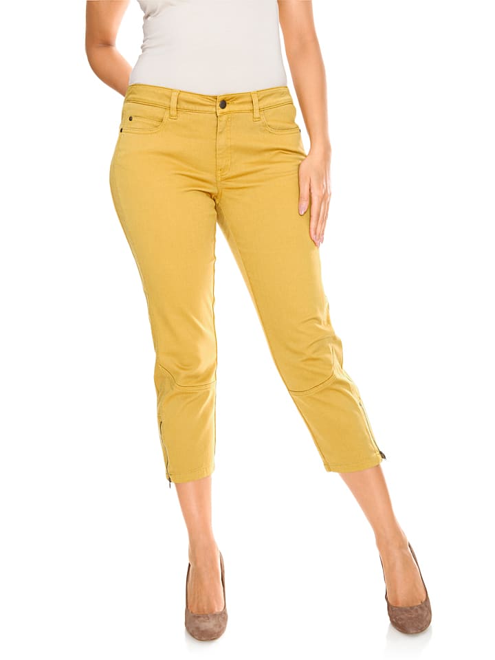 

Брюки-капри Heine Jeans-Caprihose, цвет Senf