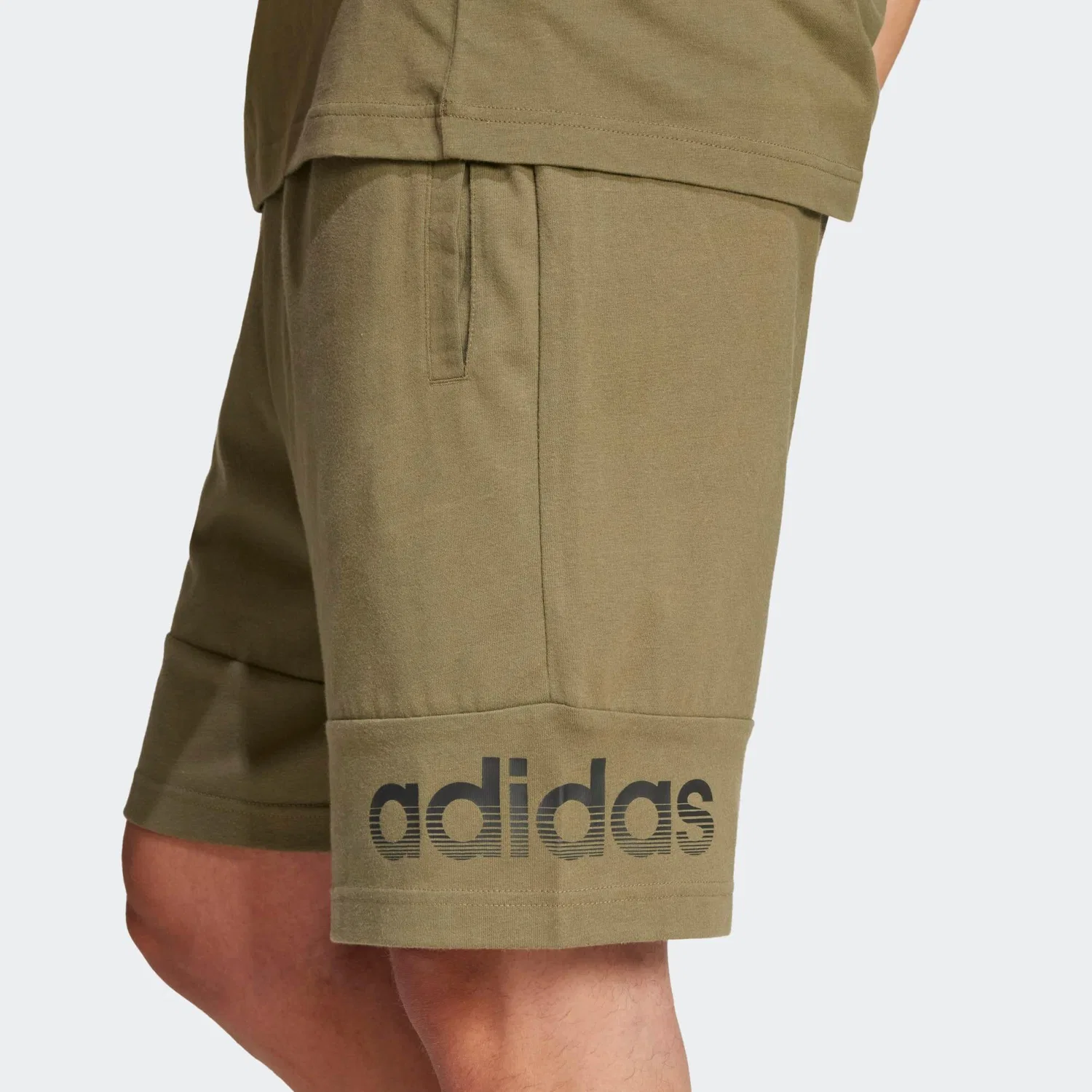 Мужские шорты Adidas, Цвет Grun — фото 4