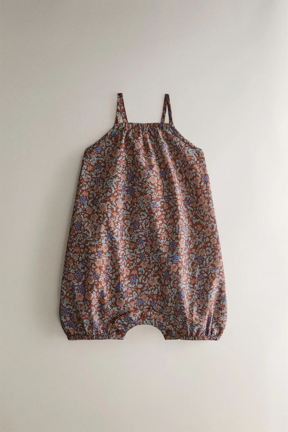 Комбинезон "Floral Baby Beach" ZARA, Burgundy