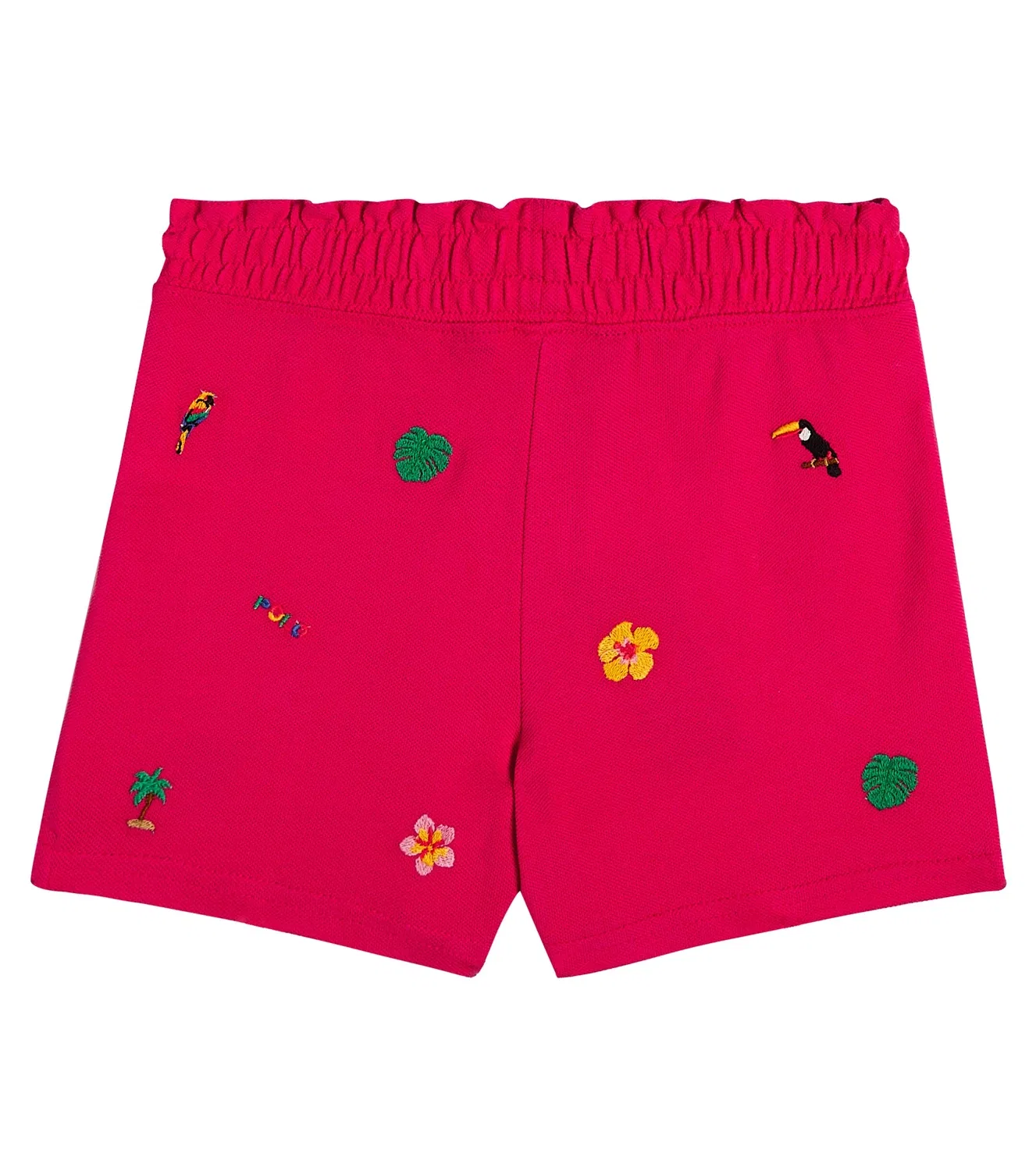 Шорты хлопковые Polo Ralph Lauren Kids, розовый — фото 3