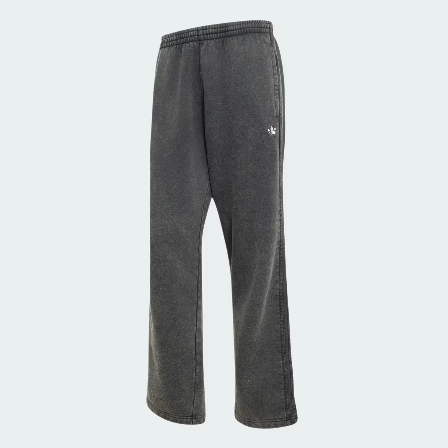 Мужские спортивные штаны свободного кроя из флиса Trefoil Essentials Adidas Originals, черный — фото 4