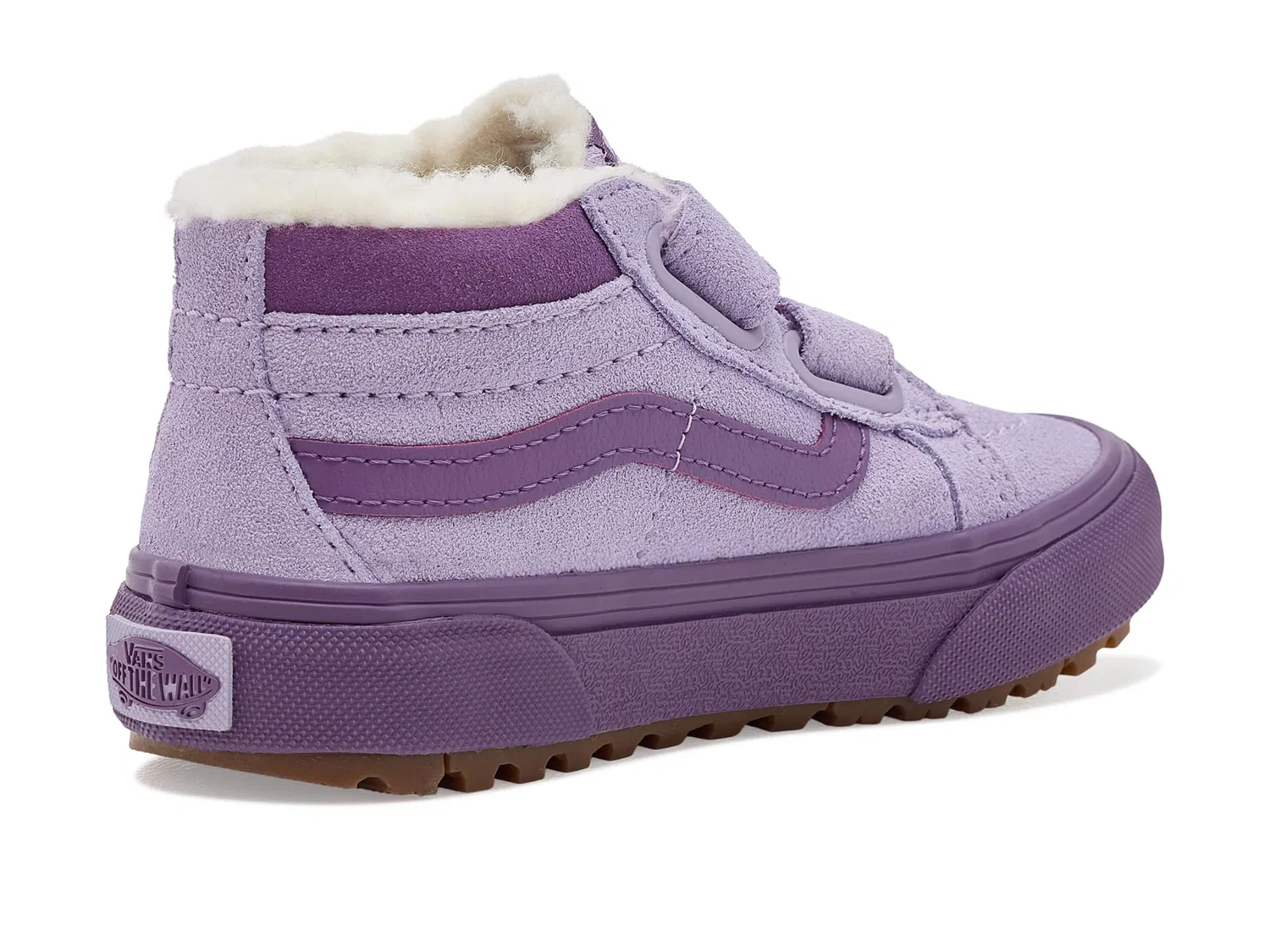 Кроссовки SK8-Mid Reissue V Insulated (для маленьких детей) Vans Kids, Prism Purple — фото 4