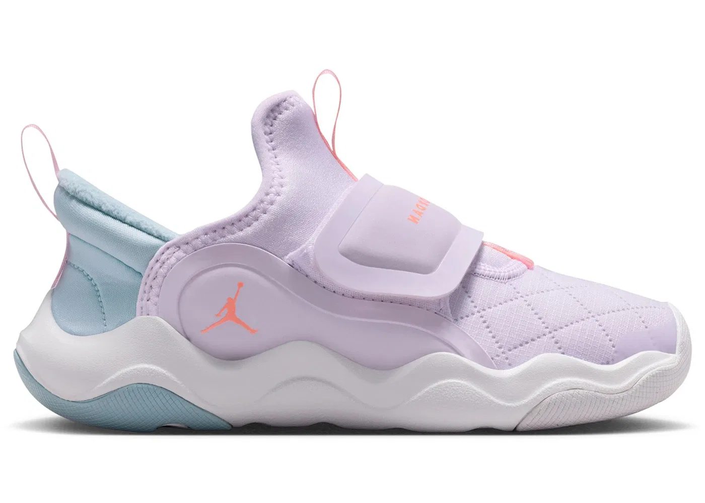 Детские кроссовки с системой EasyOn Jordan 23/7.2 EasyOn, цвет Barely Grape/Ocean Bliss/White/Atomic Pink